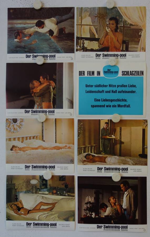 Der Swimmingpool originale deutsche Aushangfotos (23)